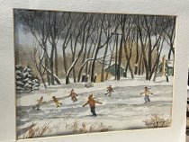 Lake Bluff skating rink